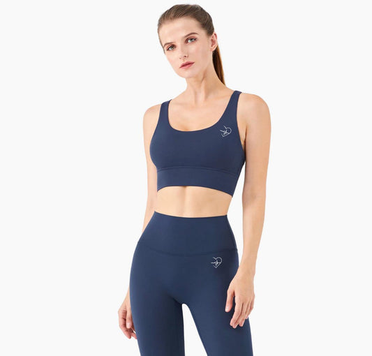 Soutien-Gorge Monica Bleu Foncé Respirant