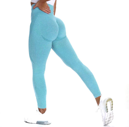 Legging de sport femme Focus bleu clair