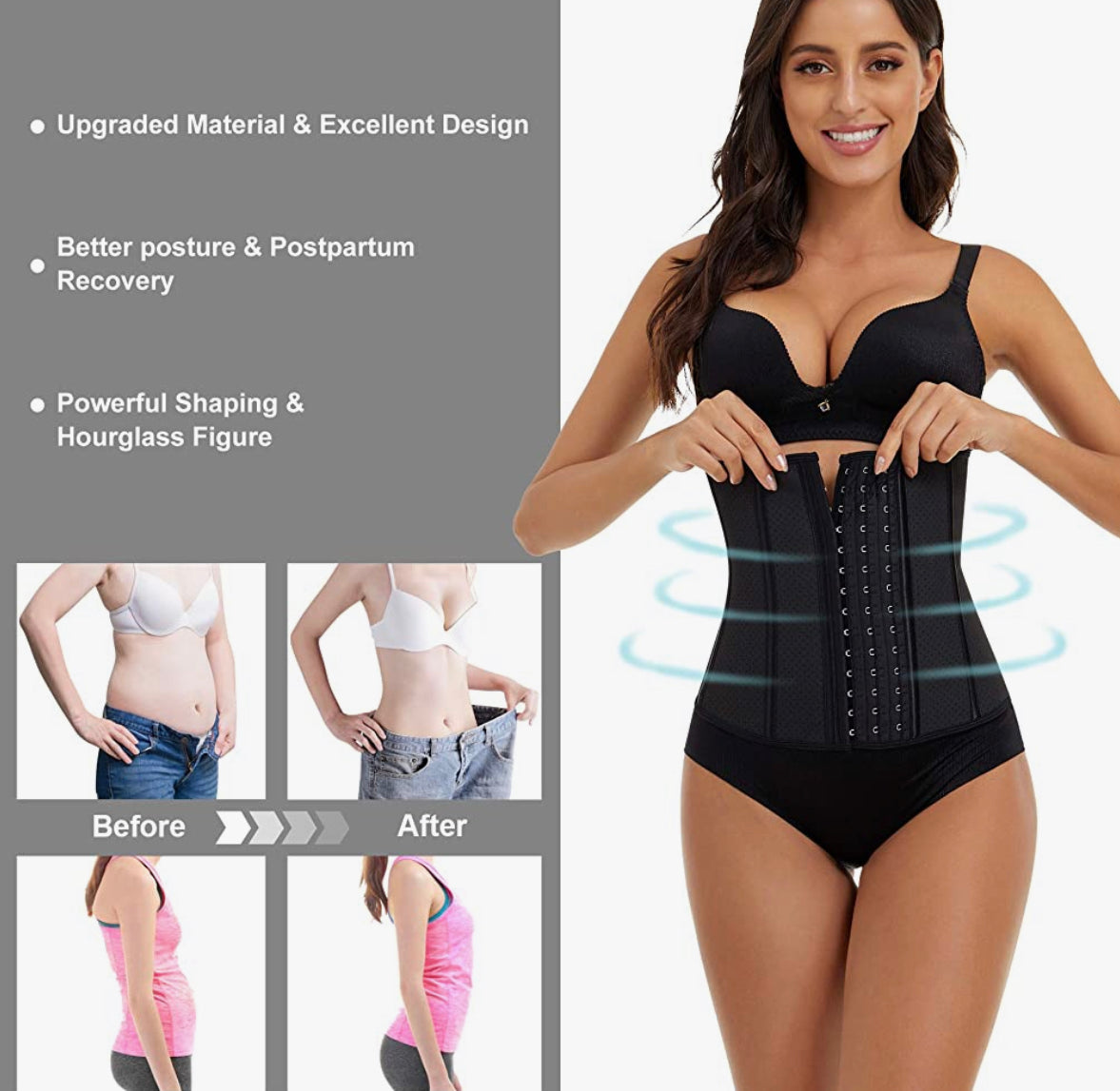 Serre-taille femme ELISA, corset taille